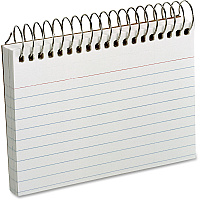 Oxford Spiral Bound Ruled Index Cards (OXF40282)