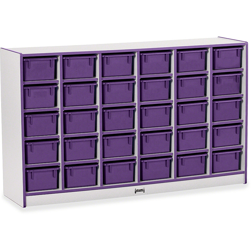Jonti-Craft Rainbow Accents Cubbie-trays Storage Unit (0431JCWW004)