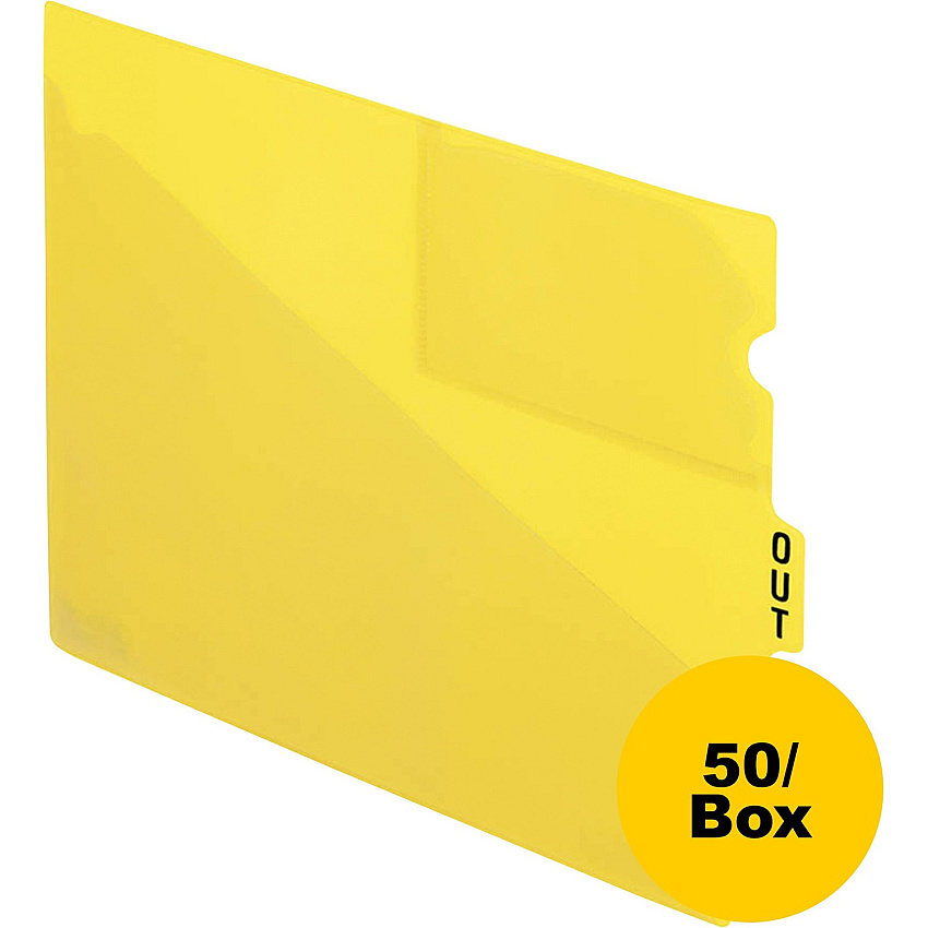 Pendaflex Poly End Tab Out Guides (PFX13544)