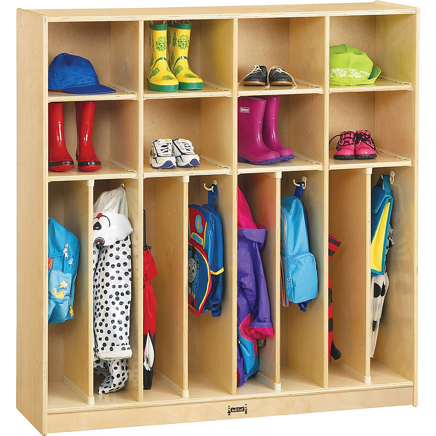 Jonti-Craft Neat-n-Trim Open Cubbie Storage Locker (2687JC)