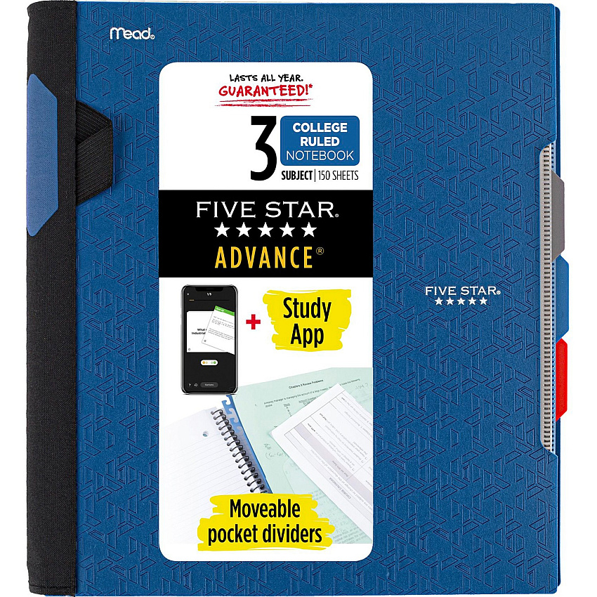 Mead College Ruled Subject Notebooks (MEA06324)