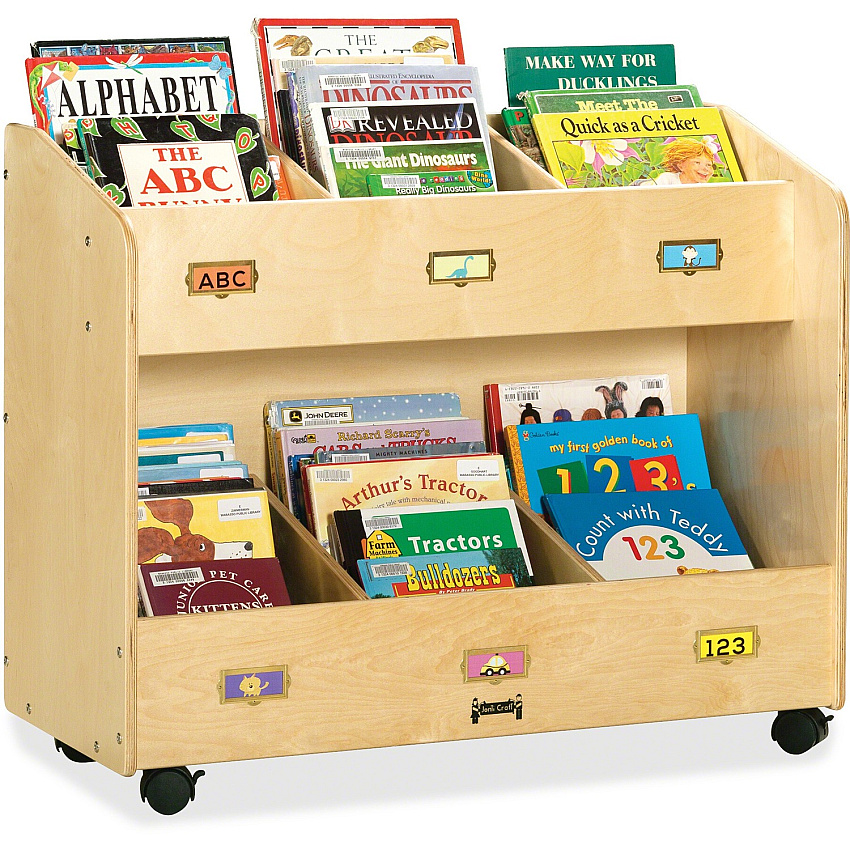 Jonti-Craft Mobile Section Book Storage Organizer (5368JC)