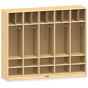 Jonti-Craft Rainbow Accents Large Locker Organizer without Tubs (26859JC)