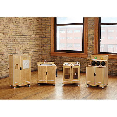 Jonti-Craft TrueModern 4-Piece Play Kitchen Set (1711JC)