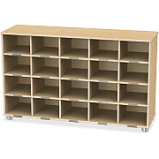Jonti-Craft TrueModern 20-cubbie Shelf Unit (1715JC)