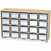TrueModern TrueModern 20-Cubbie Bins Storage (17160JC)