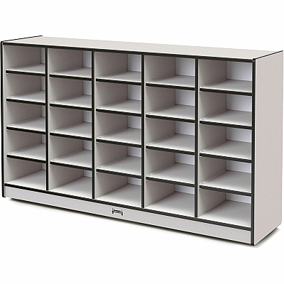 Jonti-Craft Rainbow Accents Cubbie Mobile Storage (4025JCWW180)