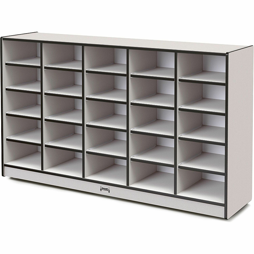 Jonti-Craft Rainbow Accents Cubbie Mobile Storage (4025JCWW180)