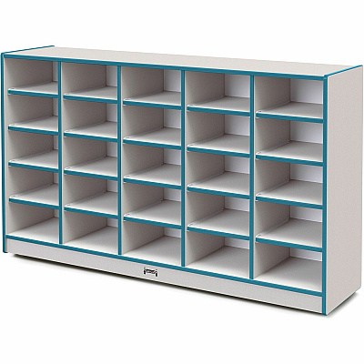 Jonti-Craft Rainbow Accents Cubbie Mobile Storage (4025JCWW005)