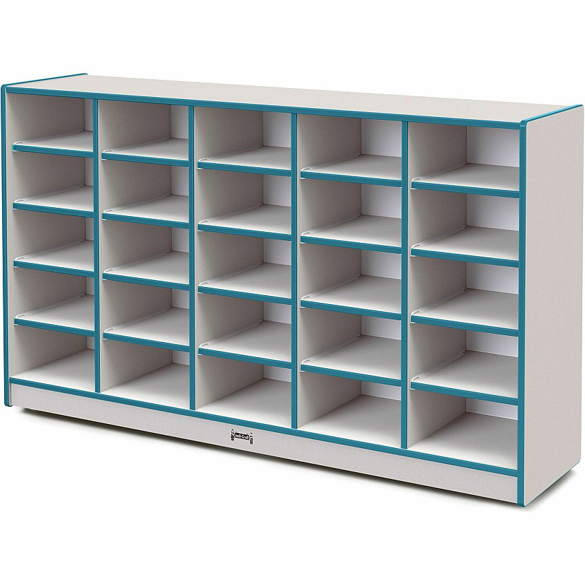 Jonti-Craft Rainbow Accents Cubbie Mobile Storage (4025JCWW005)