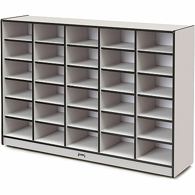 Jonti-Craft Rainbow Accents Cubbie Mobile Storage (4030JCWW180)
