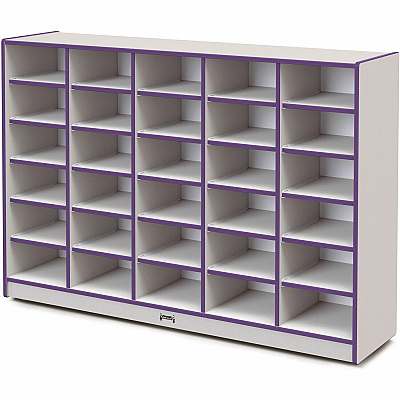 Jonti-Craft Rainbow Accents Cubbie Mobile Storage (4030JCWW004)