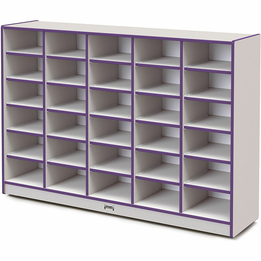 Jonti-Craft Rainbow Accents Cubbie Mobile Storage (4030JCWW004)