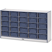 Jonti-Craft Rainbow Accents Mobile Tub Bin Storage (4026JCWW112)