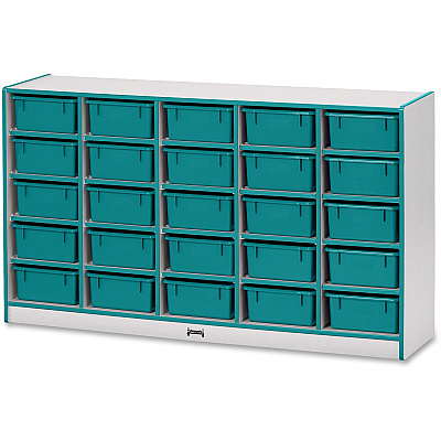 Rainbow Accents Rainbow Accents Mobile Tub Bin Storage (4026JCWW005)