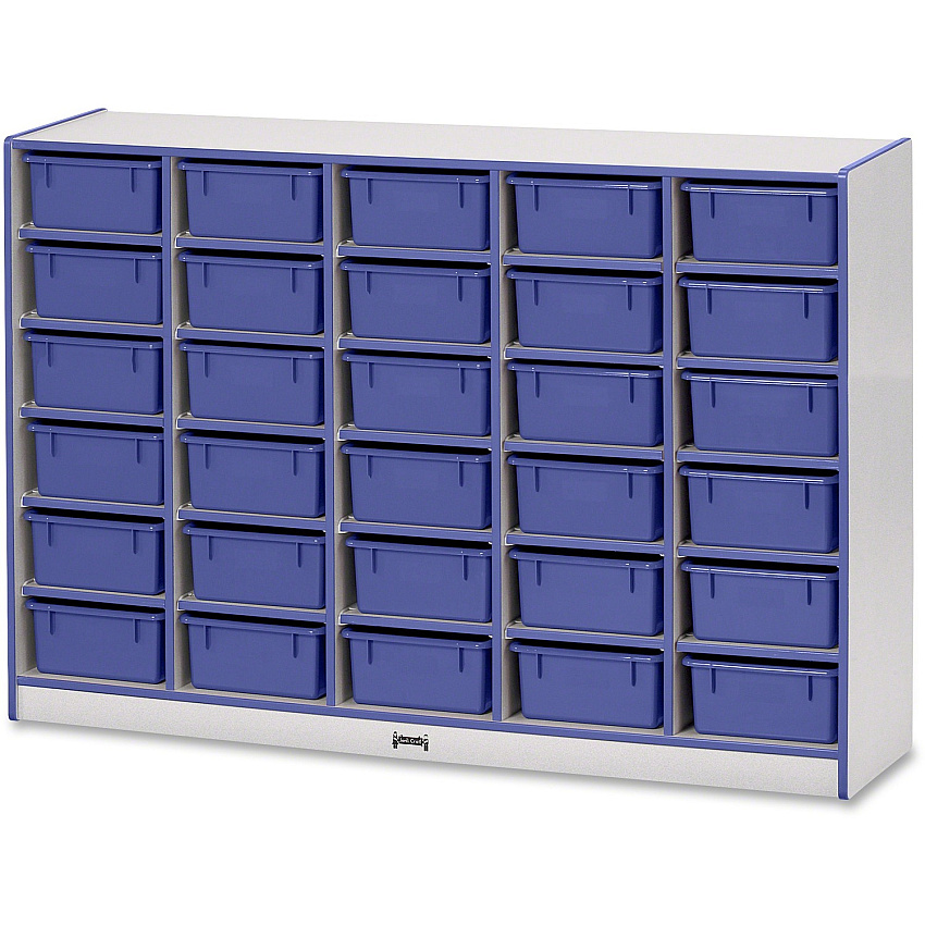 Jonti-Craft Rainbow Accents Mobile Tub Bin Storage (4031JCWW003)