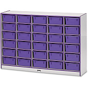 Rainbow Accents Rainbow Accents Mobile Tub Bin Storage (4031JCWW004)