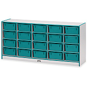 Rainbow Accents Rainbow Accents Mobile Tub Bin Storage (4021JCWW005)