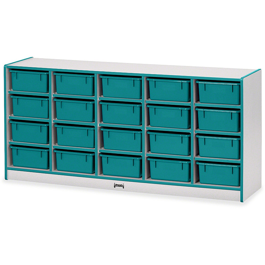 Rainbow Accents Rainbow Accents Mobile Tub Bin Storage (4021JCWW005)