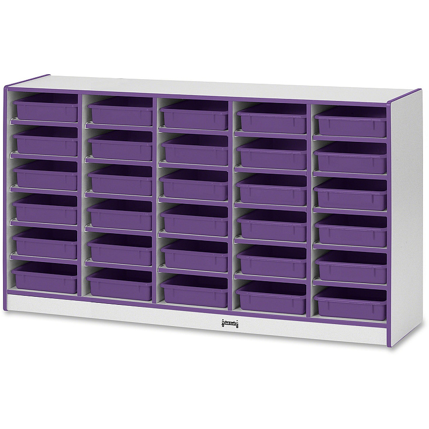 Jonti-Craft Rainbow Accents Mobile Paper-Tray Storage (0931JCWW004)
