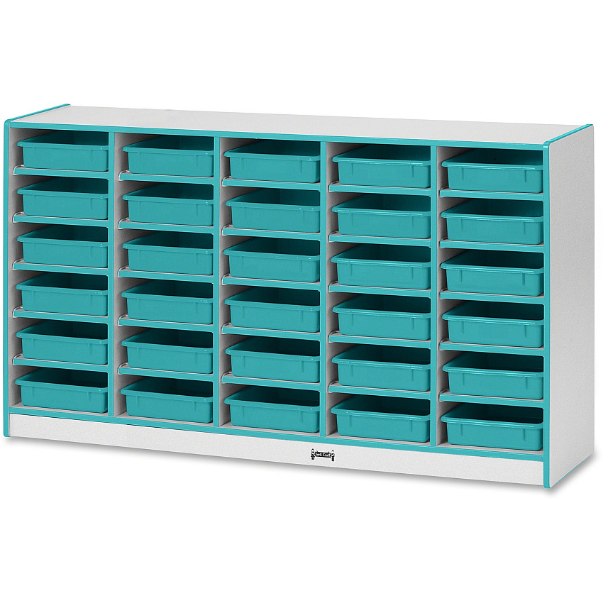 Jonti-Craft Rainbow Accents Mobile Paper-Tray Storage (0931JCWW005)