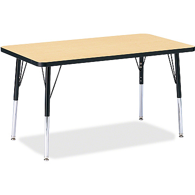 Jonti-Craft Berries Adult Height Color Top Rectangle Table (6478JCA011)