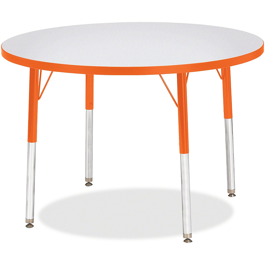 Jonti-Craft Berries Adult Height Color Edge Round Table (6488JCA114)