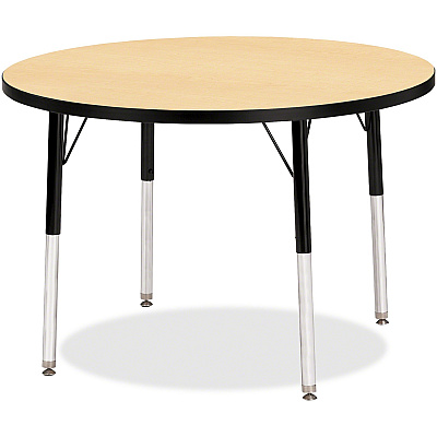 Jonti-Craft Berries Elementary Height Color Top Round Table (6488JCE011)