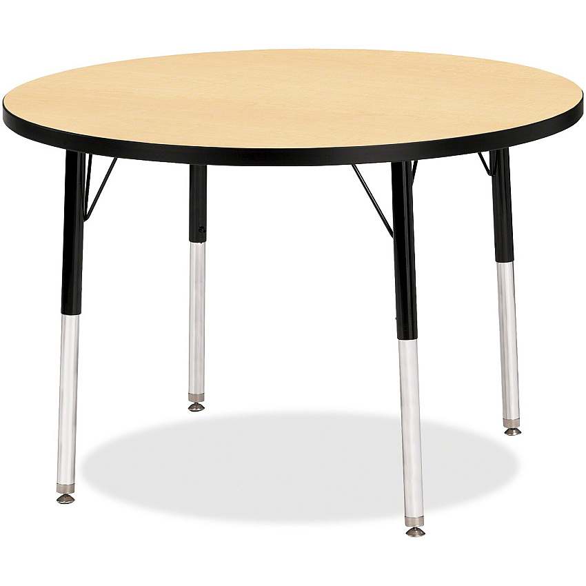 Jonti-Craft Berries Elementary Height Color Top Round Table (6488JCE011)
