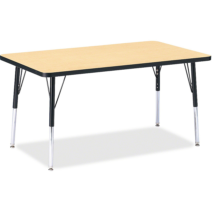 Jonti-Craft Berries Adult Height Color Top Rectangle Table (6473JCA011)