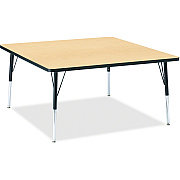 Jonti-Craft Berries Adult Height Classic Color Top Square Table (6418JCA011)