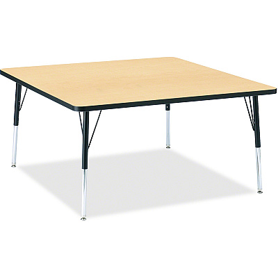 Jonti-Craft Berries Adult Height Classic Color Top Square Table (6418JCA011)