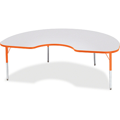 Jonti-Craft Berries Elementary Height Color Edge Kidney Table (6423JCE114)