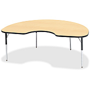 Jonti-Craft Berries Adult Color Top Kidney Table (6423JCA011)