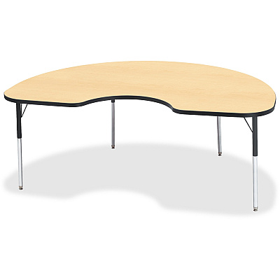 Jonti-Craft Berries Adult Color Top Kidney Table (6423JCA011)