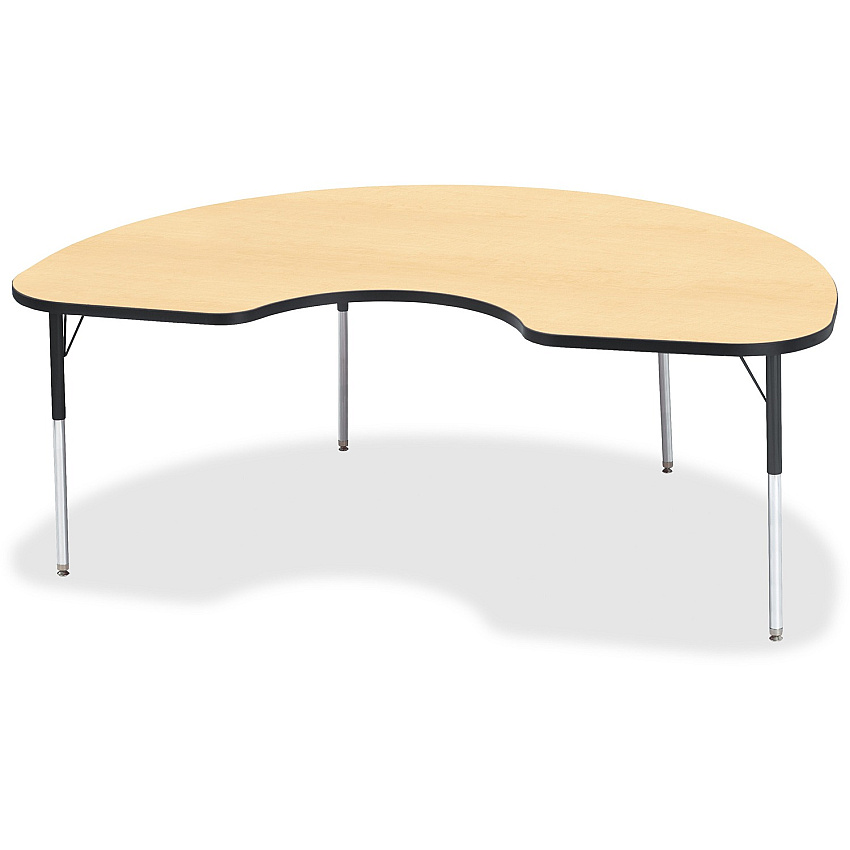Jonti-Craft Berries Adult Color Top Kidney Table (6423JCA011)