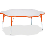 Jonti-Craft Berries Prism Six-Leaf Student Table (6458JCA114)