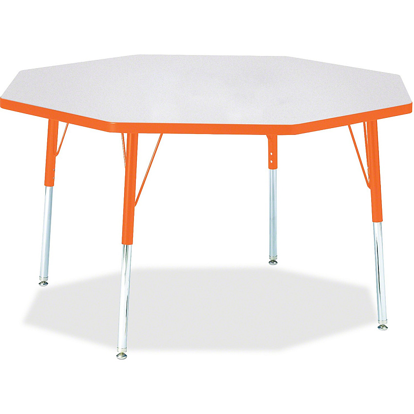 Jonti-Craft Berries Adult Height Color Edge Octagon Table (6428JCA114)