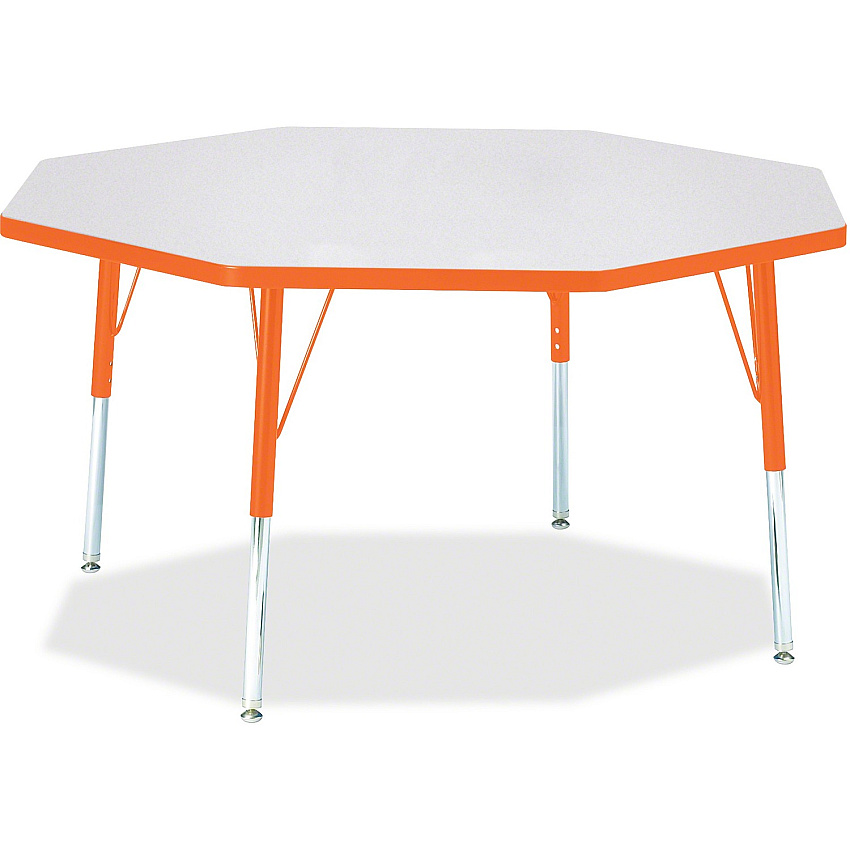 Jonti-Craft Berries Elementary Height Color Edge Octagon Table (6428JCE114)