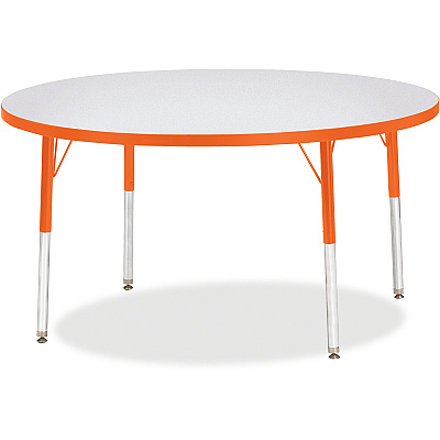 Jonti-Craft Berries Adult Height Color Edge Round Table (6433JCA114)