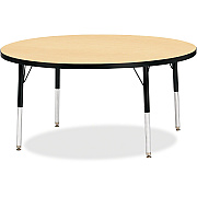 Jonti-Craft Berries Elementary Height Color Top Round Table (6433JCE011)