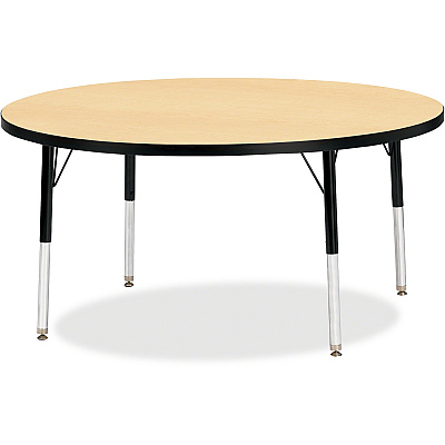 Jonti-Craft Berries Elementary Height Color Top Round Table (6433JCE011)