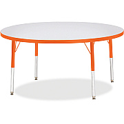 Jonti-Craft Berries Elementary Height Color Edge Round Table (6433JCE114)