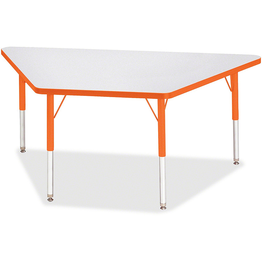 Jonti-Craft Berries Elementary Height Prism Edge Trapezoid Table (6443JCE114)