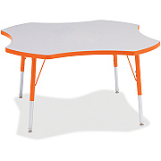 Jonti-Craft Berries Prism Four-Leaf Student Table (6453JCA114)