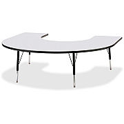 Jonti-Craft Berries Elementary Height Prism Edge Horseshoe Table (6445JCE180)
