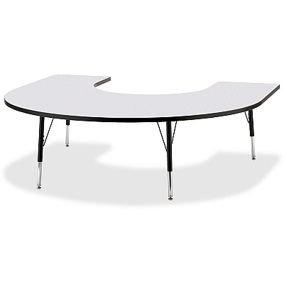 Jonti-Craft Berries Elementary Height Prism Edge Horseshoe Table (6445JCE180)