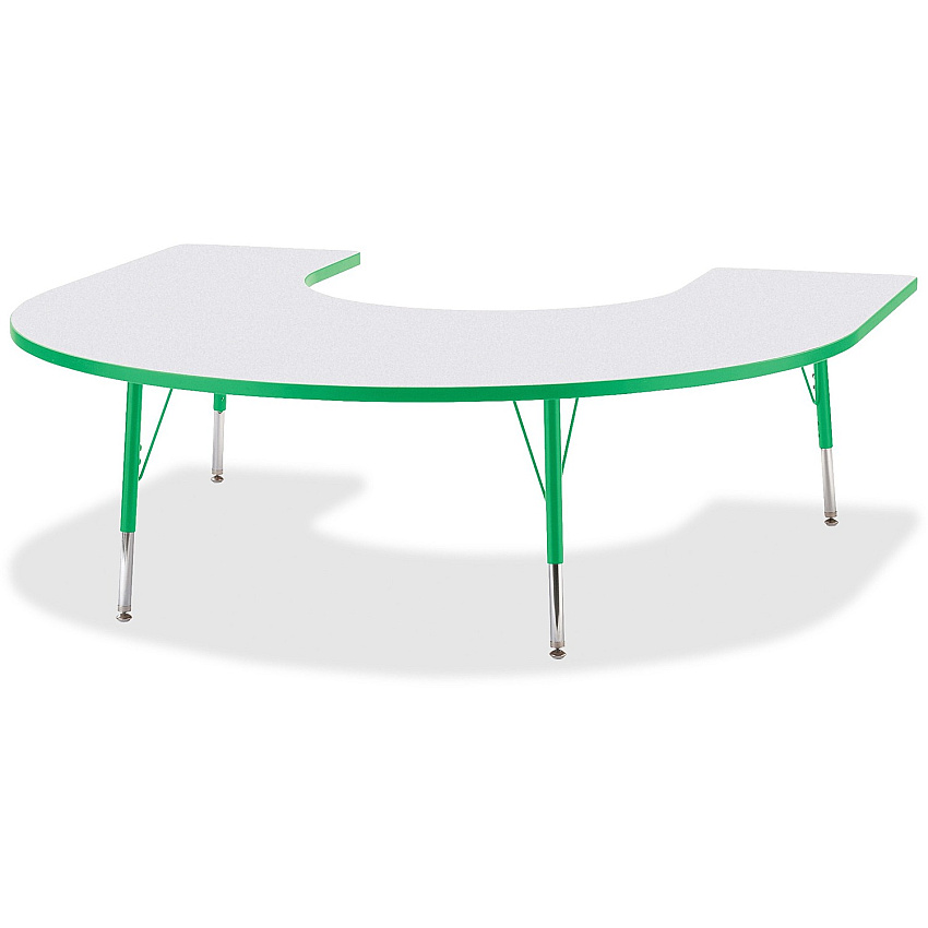 Jonti-Craft Berries Elementary Height Prism Edge Horseshoe Table (6445JCE119)