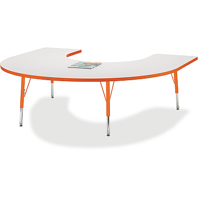 Jonti-Craft Berries Elementary Height Prism Edge Horseshoe Table (6445JCE114)
