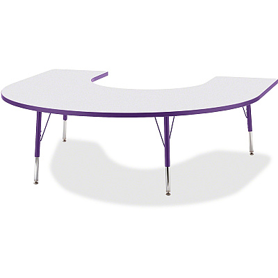 Jonti-Craft Berries Elementary Height Prism Edge Horseshoe Table (6445JCE004)